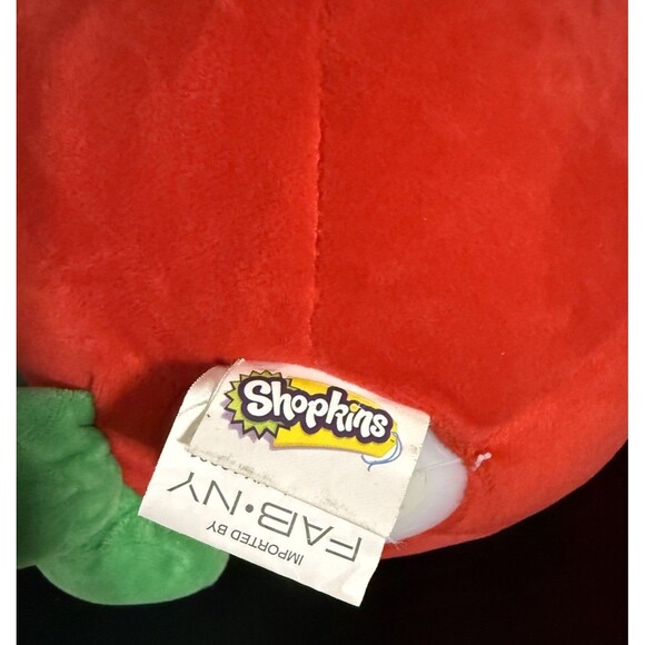 SHOPKINS Strawberry Kiss Plush 6” Coin Bank NEW - Picture 8 of 8